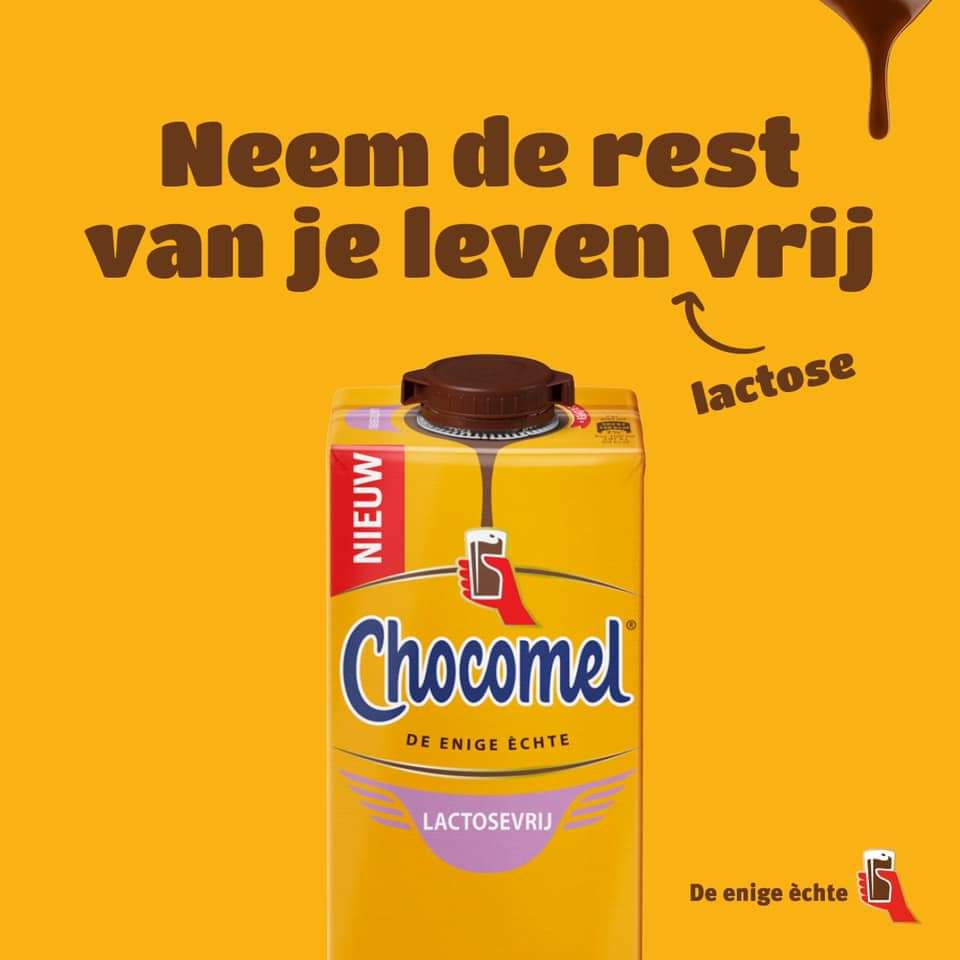Chocomel Nederland (@chocomelnl) on Twitter photo LACTOSEVRIJ 😍😍 Nu verkrijgbaar bij <a href="/albertheijn/">Albert Heijn</a>, <a href="/JumboSupermarkt/">Jumbo Supermarkten</a> & de <a href="/PLUSsupermarkt/">PLUS Supermarkt</a> 🙌😎
#Lactosevrij #Chocomel LACTOSEVRIJ 😍😍 Nu verkrijgbaar bij <a href="/albertheijn/">Albert Heijn</a>, <a href="/JumboSupermarkt/">Jumbo Supermarkten</a> & de <a href="/PLUSsupermarkt/">PLUS Supermarkt</a> 🙌😎
#Lactosevrij #Chocomel