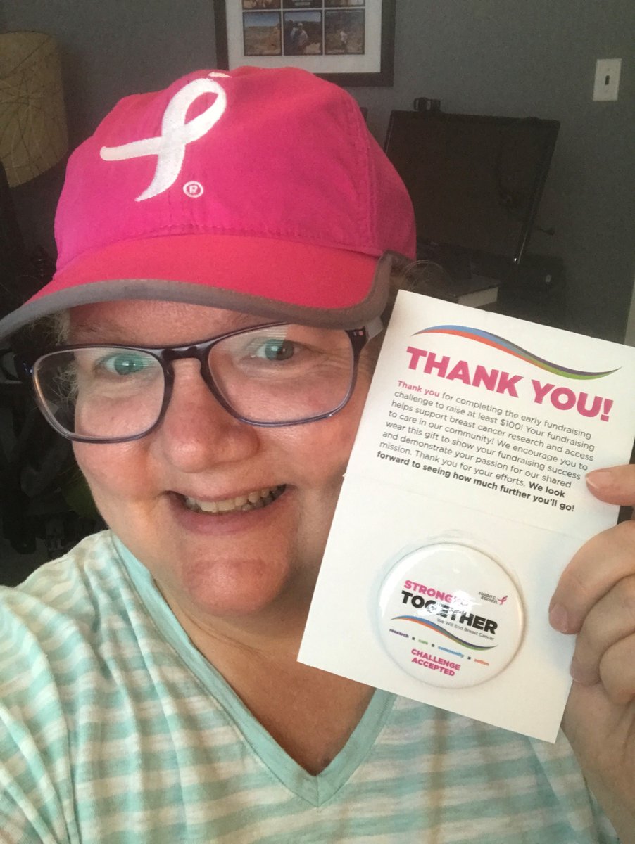 Kimschmulowitz's tweet photo. I am getting pscyhed for the Komen DMV Tri-State MORE THAN PINK Walk. #Morethanpink #ONEkomen https://t.co/6u8FLTfDvY