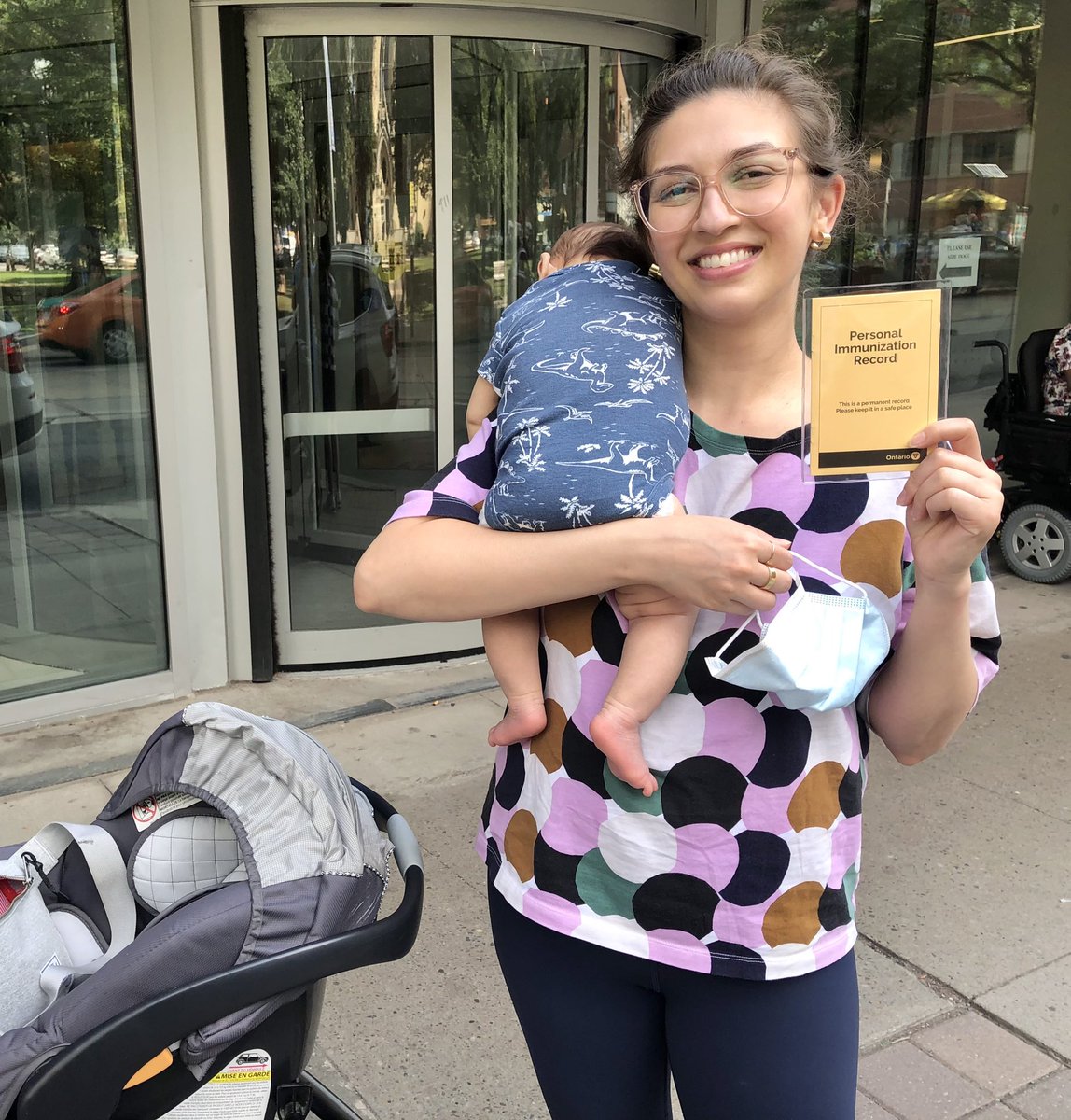 Saadia_Sediq's tweet photo. Our son got his first vaccine passport today 💉 https://t.co/GAwI7MPRwo