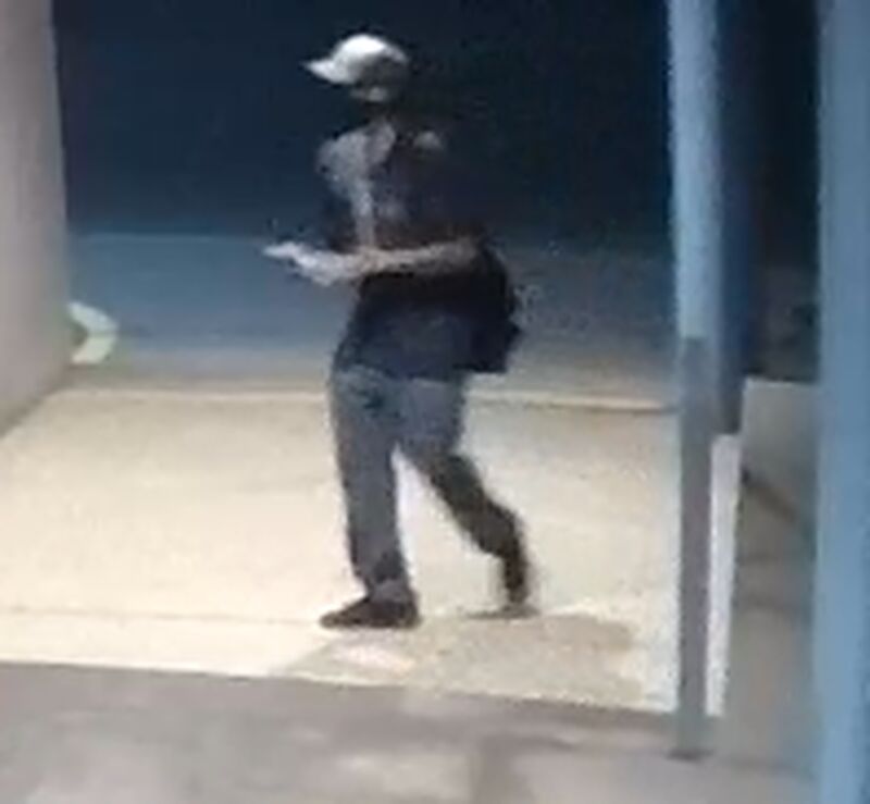 Anyone know this loser?  He's wanted for painting a swastika on a synagogue.  And to no surprise, the loser committed this is act of hate at night, when no one is watching.  Anti-Semites are such cowards.  If you know who it is call police - or dm me.