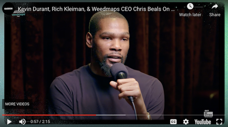 tomangell's tweet photo. TODAY: NBA player Kevin Durant teamed up with @weedmaps on a multi-year effort to destigmatize marijuana in sports.

https://t.co/YU6EQSTXuW https://t.co/ZtiyECkjh4