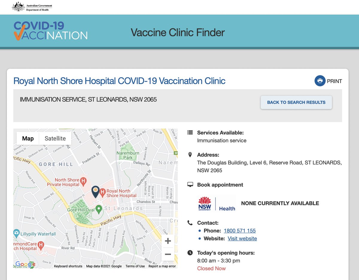 Every day for the past two months, I have gone to the Vaccination website to book a #Pfizer #vaccination. Why can I not book a Pfizer vaccination on the Northern Beaches of #Sydney? The system does not allow Pfizer bookings. <a href="/NSWHealth/">NSW Health</a> <a href="/GladysB/">Gladys Berejiklian</a>