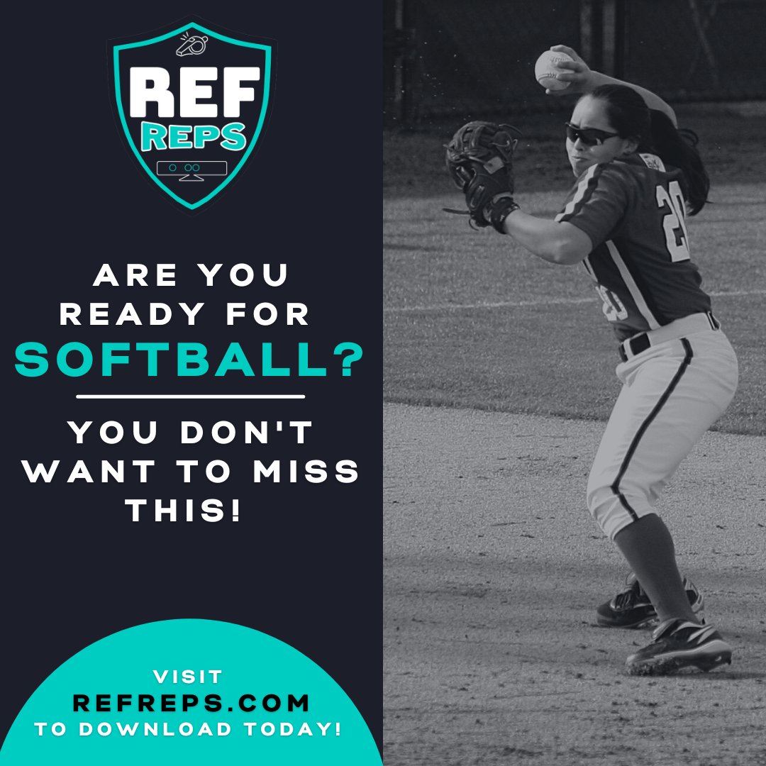 Softball is almost here so get excited! We can’t wait to show you what we have in store!
Visit refreps.com to download RefReps today!
-
#refreps #referee #official #officiating #sports #sportsbiz #sportsnews #video #videogame #production #filming #content #getready