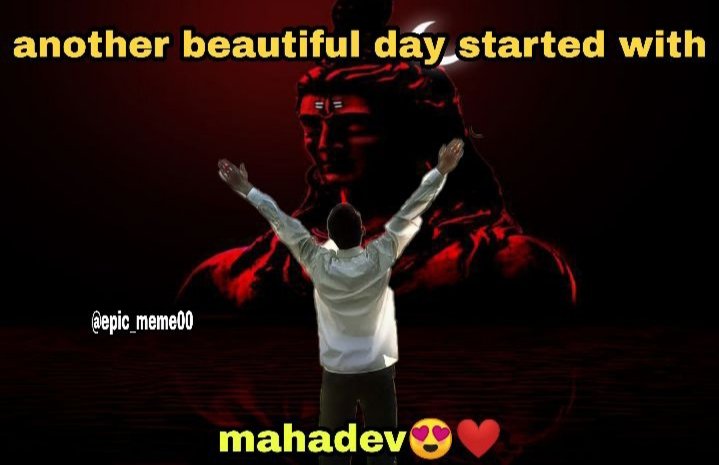 epic_meme00's tweet photo. Har har mahadev😍😍🥰🙌 https://t.co/8JusnPSris