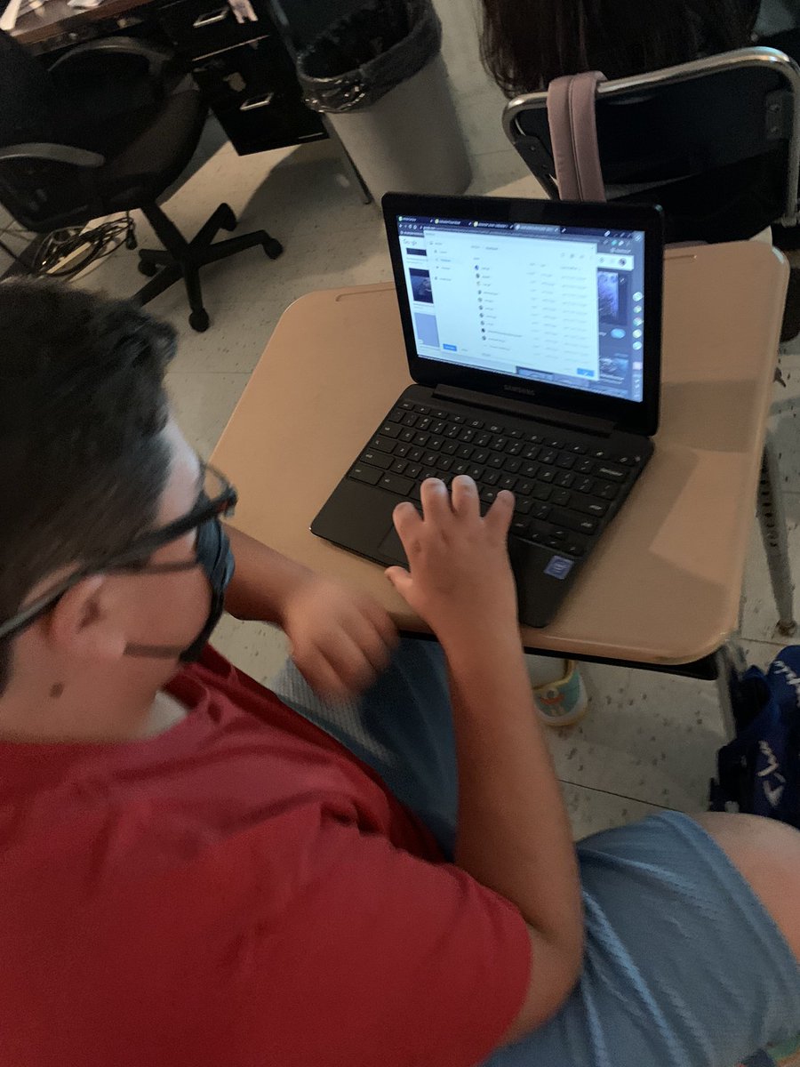 RDavisGMS's tweet photo. A little #typing.com to strengthen our skills. We love the games and races we earn. Best part? It's free! #justusscotties https://t.co/g5P0MKmsZa