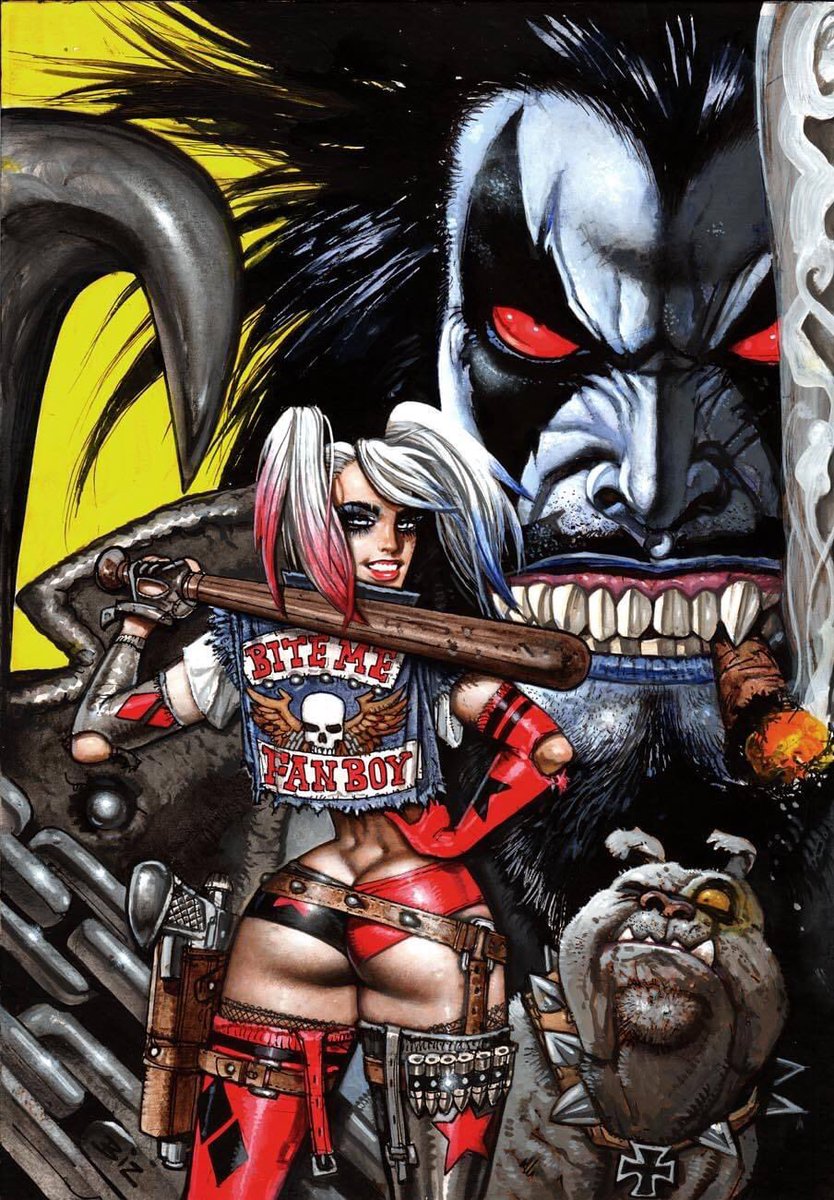 Lobo and Harley Quinn