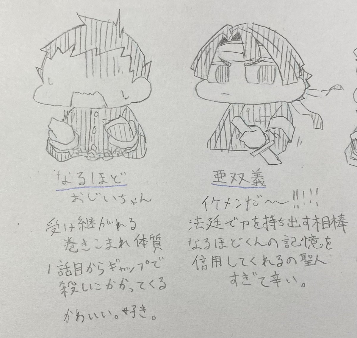 これはキャラの感想
ネタバレはないです、ないつもりです 