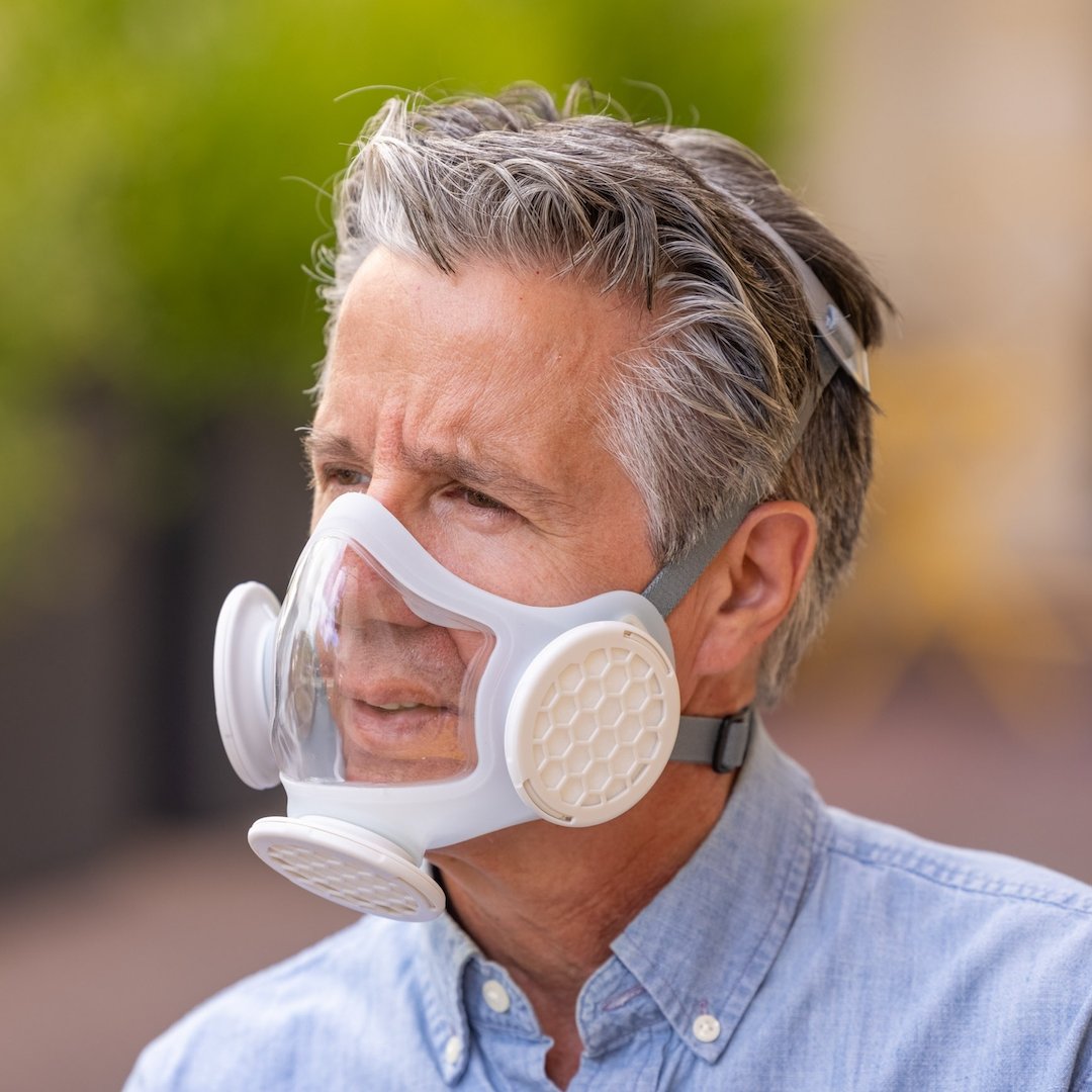 Omnimask_Health's tweet photo. Omnimask is equipped with a double halo strap to keep ears free, eliminate chaffing and reducing pressure for a more comfortable wear.

Discover more at https://t.co/Ya4yObPRVx https://t.co/SzzPetrsYQ