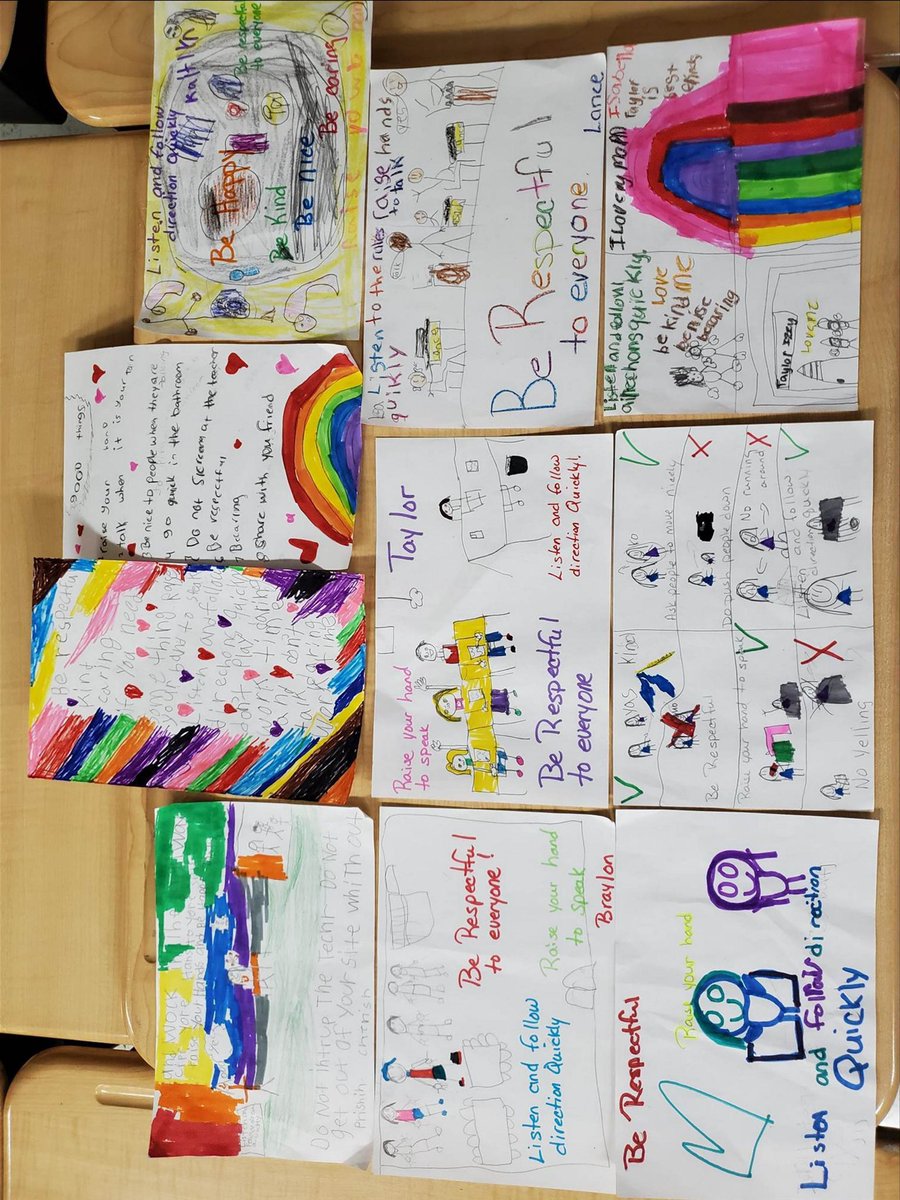 RunningJAK's tweet image. Check out #GardinerElem’s 3rd Grader’s one-pagers over respectful learning behaviors #wpsignitelearning #WPSProud @WPSAVID