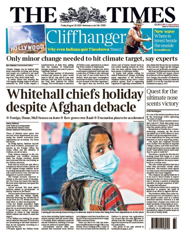 ljayes's tweet image. The UK has around 35K new covid cases a day…. And there’s zero mention of covid on the front page…

They have moved on.