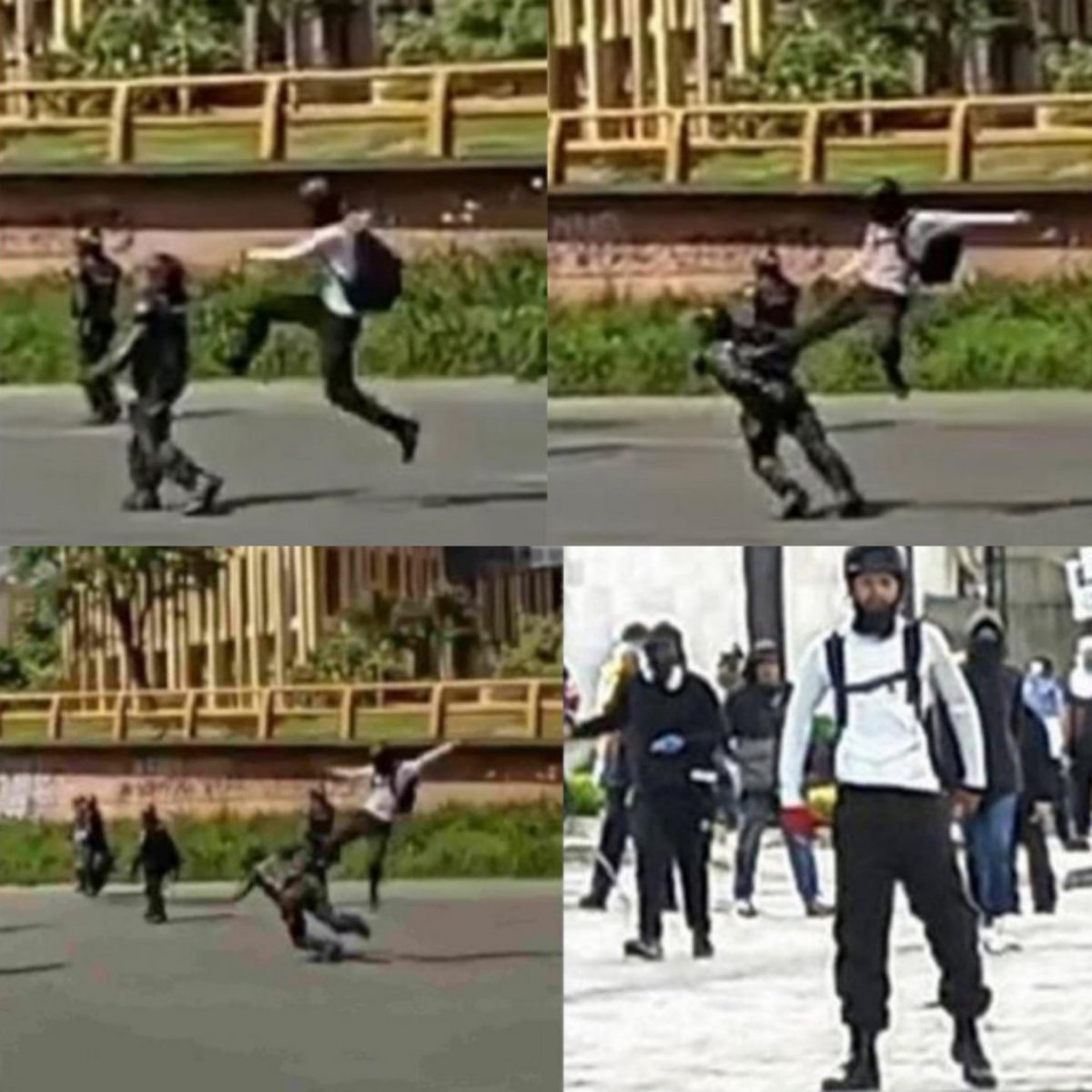 OscarOrtizE2's tweet photo. En Colombia también hay talibanes que atacan las mujeres https://t.co/VNwjpDCkGC