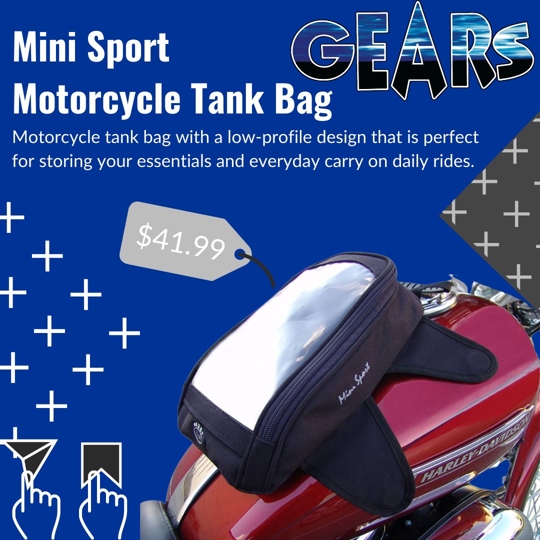 Gears_Canada's tweet photo. Running some errands? Heading out on a day trip? Our ‘Mini Sport Motorcycle Tank Bag’ is the perfect sidekick to take on your adventure 😎🙌 

🔥currently on sale for $41.99

Shop on our website- Link in bio 🔗

#Gearscanada #gears #seizeyouradventure  #motorcyclebag #minitankbag https://t.co/n1xrwgz8D6