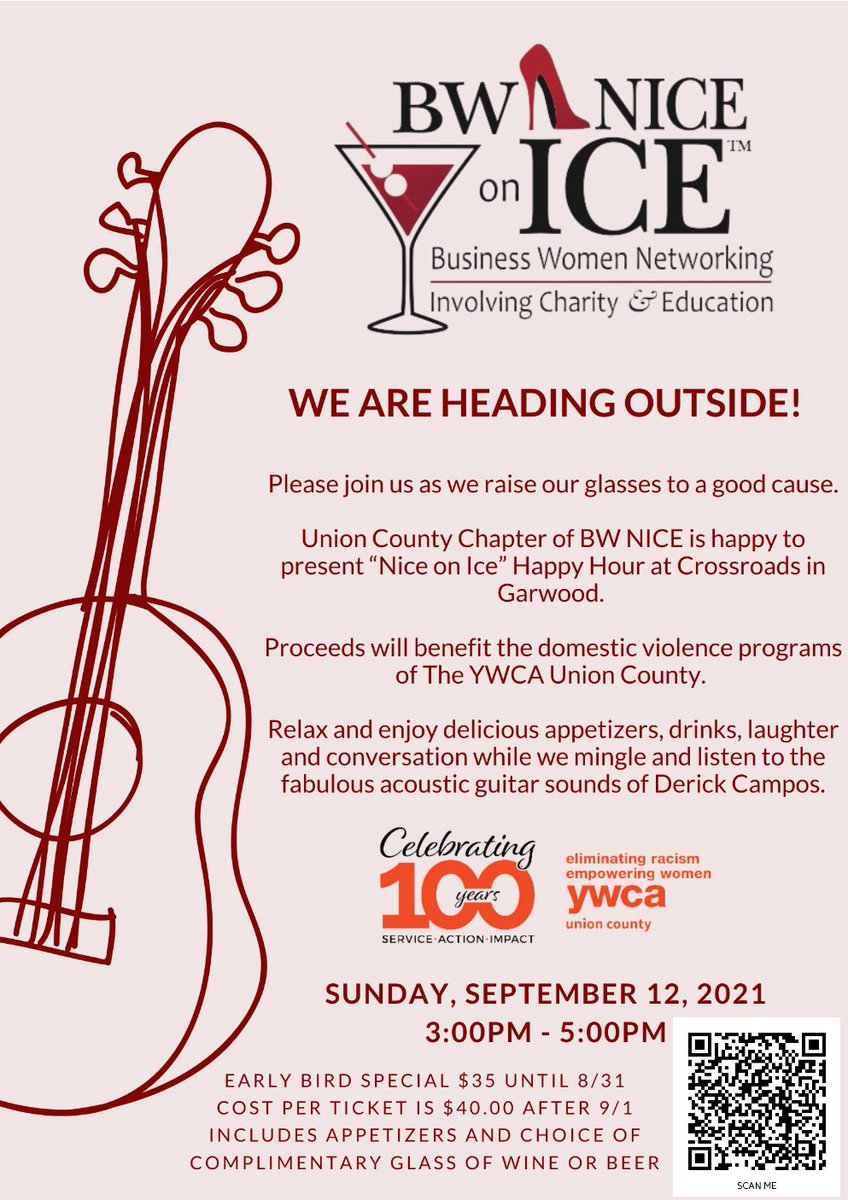 You can support a good cause and have fun while you do it. Want to learn how? Be a part of "BW Nice on Ice", and participate in the festivities. Proceeds will benefit domestic violence programs of The YWCA Union County.

#GECC 
#GECCMember 
#Elizabeth 
#NewJersey
#YWCA
#BWNICE