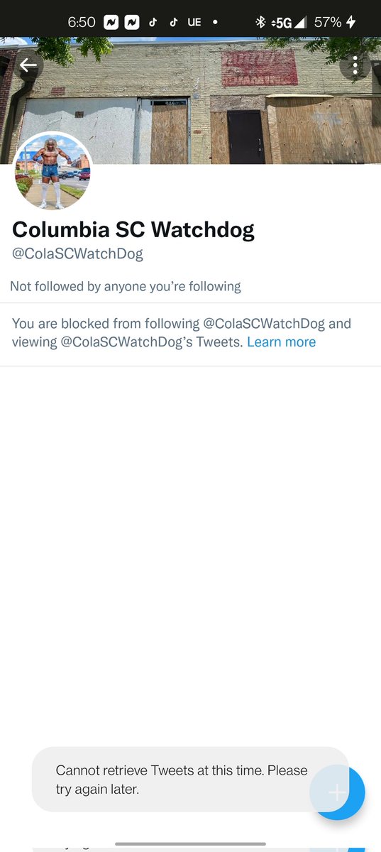 I asked this "ColumbiaSC Native" twice to stop using my photos from my article on Dog West for his political ramblings and this is how he responded. I want a name behind the account. <a href="/ColaSCWatchDog/">Columbia SC Watchdog</a>