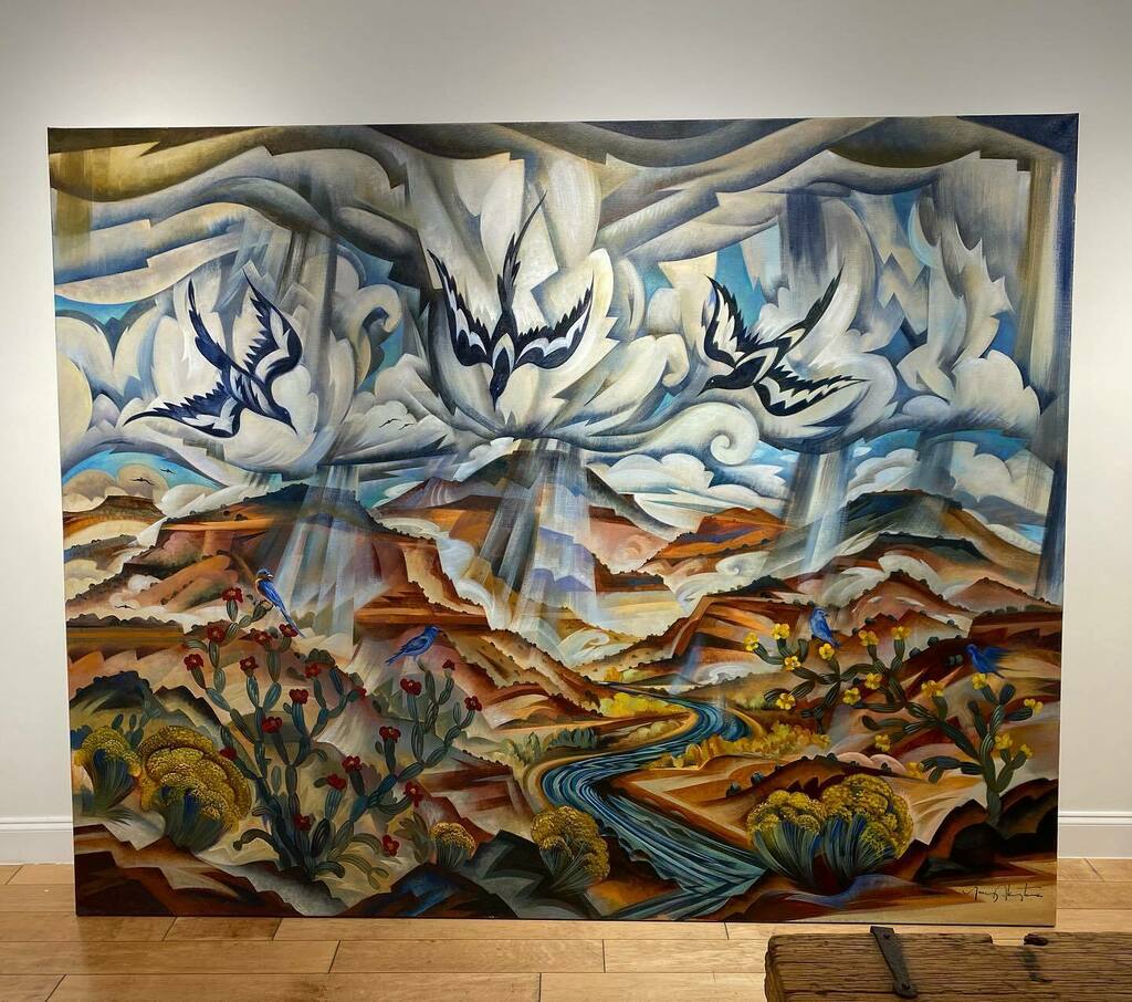 Art Collector Mags (@artmags) on Twitter photo They’re hanging Tony Abeyta’s show now at <a href="/owingsgallery/">The Owings Gallery</a>. Reception tomorrow in Santa Fe. @alpha_beta_tone #AmericanArtCollector instagr.am/p/CSxfcTTLXuF/ They’re hanging Tony Abeyta’s show now at <a href="/owingsgallery/">The Owings Gallery</a>. Reception tomorrow in Santa Fe. @alpha_beta_tone #AmericanArtCollector instagr.am/p/CSxfcTTLXuF/