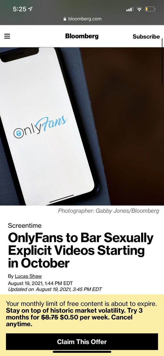 GreenRulesEvery's tweet photo. Onlyfans seems to want to shift away from adult content. Starting in October 2021, the site will prohibit content creators from posting “sexually explicit”on their site. Baking partners and payment provider are the main reason for this change. https://t.co/EfUgLlCI7v
