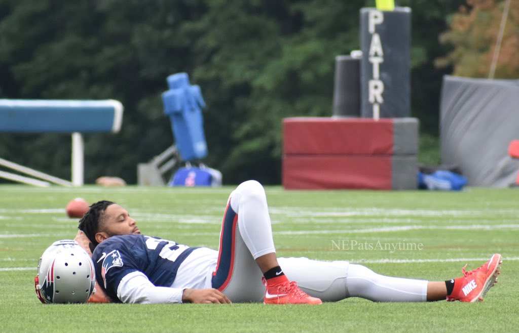 Happy Birthday  Hope your day was nice and relaxing! to Patrick Chung at Training Camp 2018 