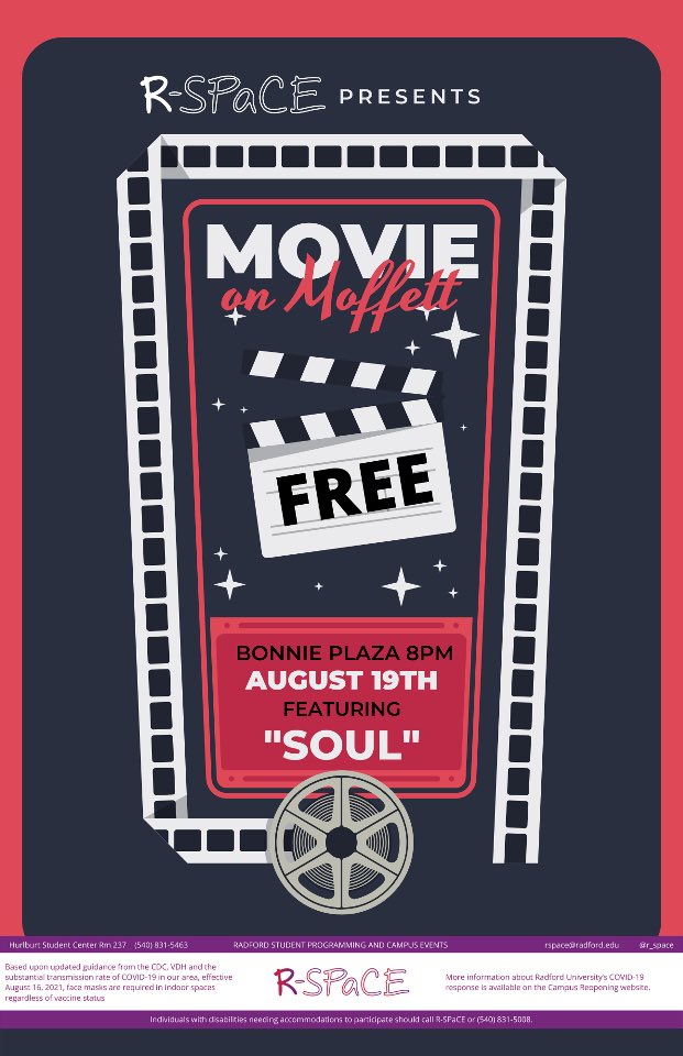 RadSPaCE's tweet photo. Movie on Moffett happening in the Bonnie Auditorium...TONIGHT!! TONIGHT!! TONIGHT!!! https://t.co/oOGPg7lO32