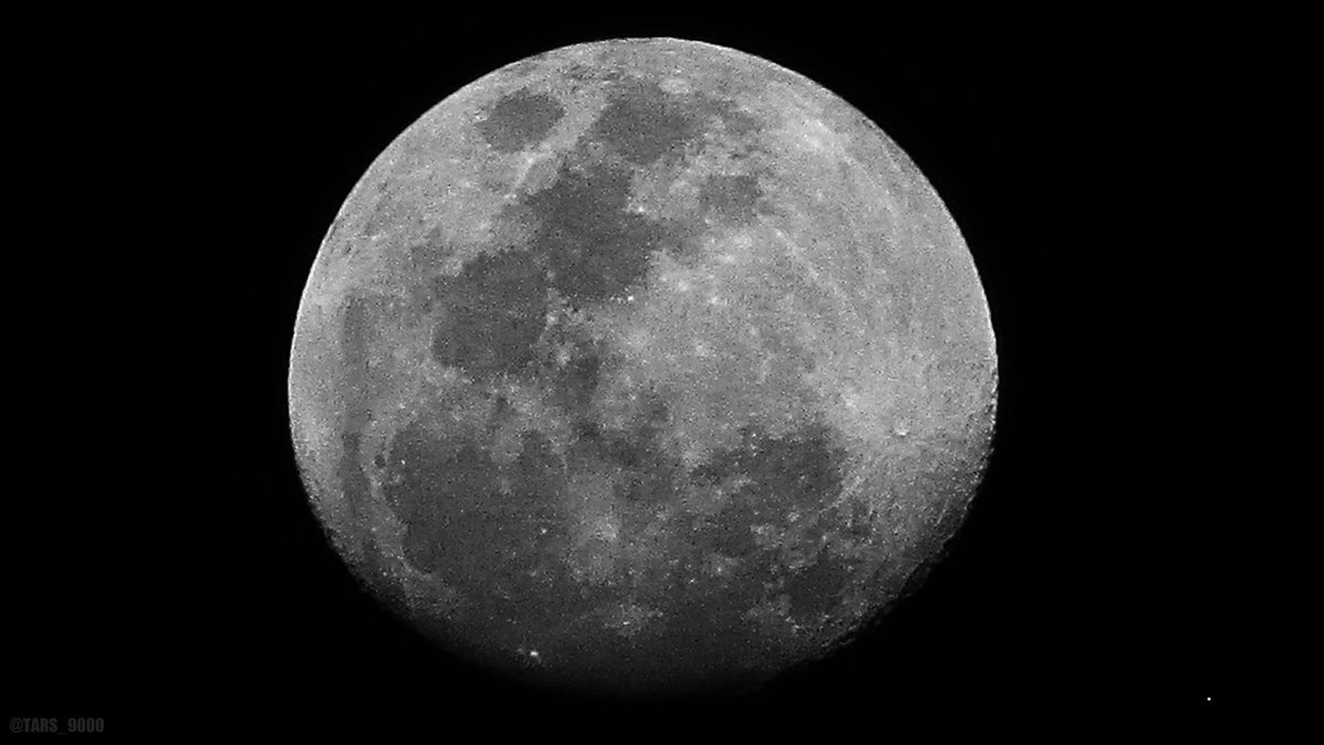 TARS_9000's tweet photo. My picture... our Moon. ⌛️
#TychoLunarCrater #TychoBrahe #StanleyKubrick #ArthurCClarke #2001ASpaceOdyssey #TMA1 #RichardStrauss #JohannStraussII #TheSentinel https://t.co/d7iu4knc92