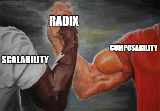 The best of both worlds. $XRD @RadixDLT #RadixMemes