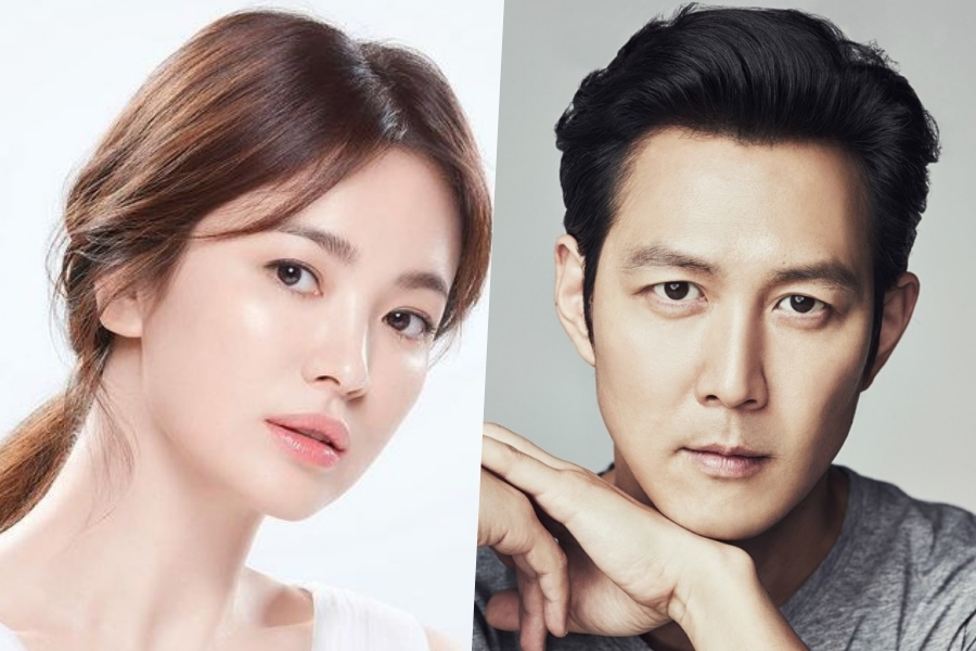 soompi's tweet photo. #SongHyeKyo Thanks #LeeJungJae For His Support On Set Of Her Upcoming Drama https://t.co/8HMYg78Tgw https://t.co/mutG75UUWE