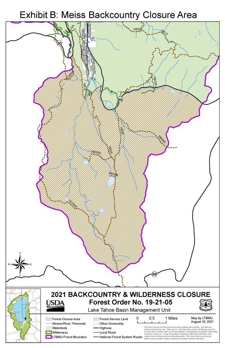 Lake Tahoe USFS tweet media