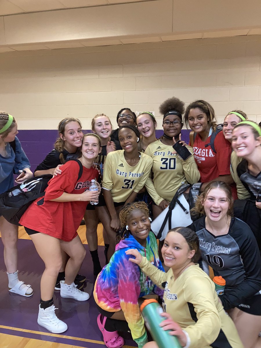 DorrityJCHS's tweet photo. What a night!! All MP Volleyball teams won against Jones County and Rutland! Way to be a ChaMP!! https://t.co/atgHX39bWP