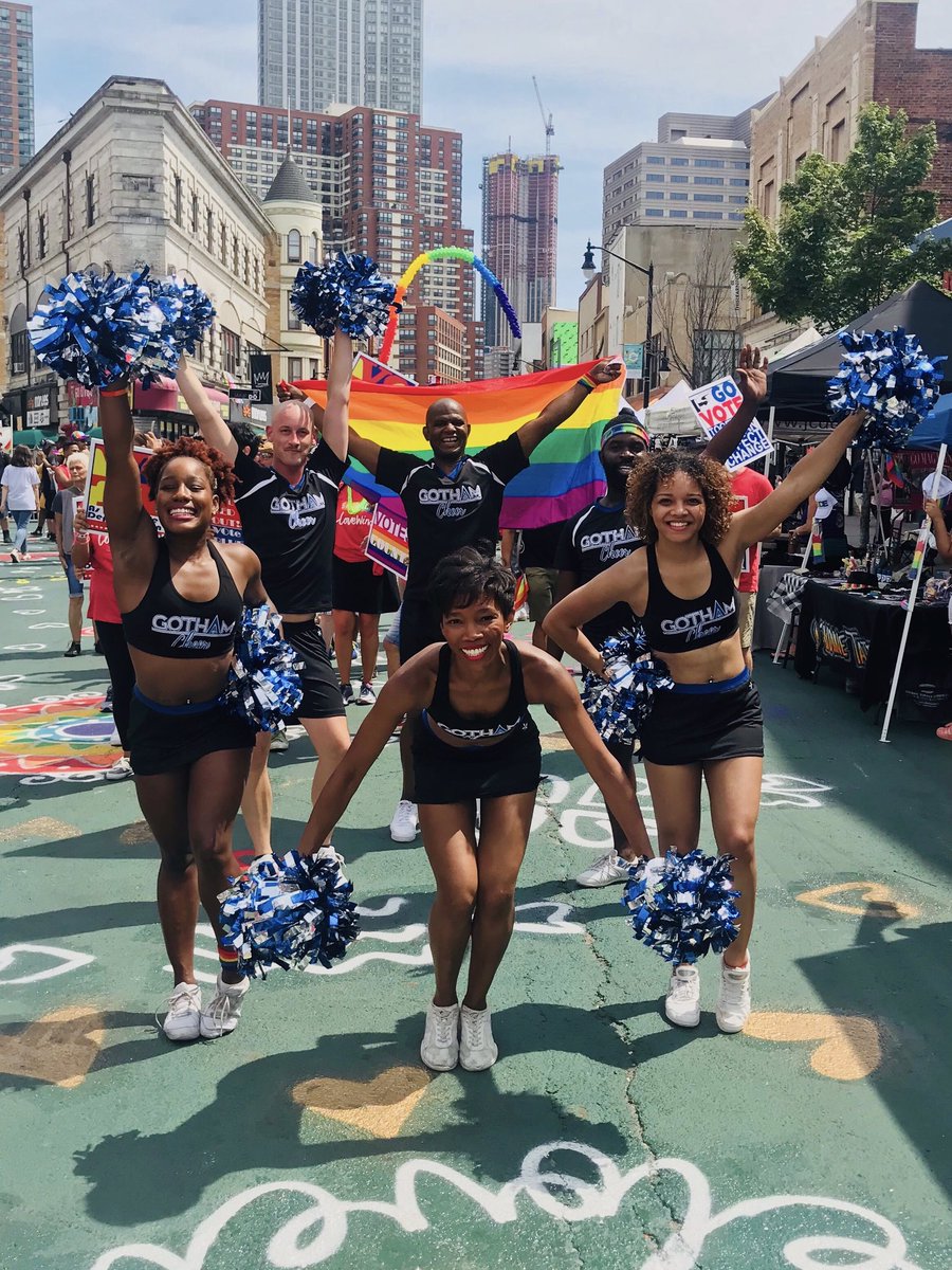 GothamCheer's tweet photo. #𝐓𝐁𝐓 🏳️‍🌈📣 #𝐉𝐞𝐫𝐬𝐞𝐲𝐂𝐢𝐭𝐲𝐏𝐫𝐢𝐝𝐞 𝐢𝐬 #𝐮𝐧𝐟𝐨𝐫𝐠𝐞𝐭𝐭𝐚𝐛𝐥𝐞!! We can’t begin to tell you how happy the #GothamCheer #cheerleaders are to see our extended #LGBTQIA+ community across the river in #NewJersey on Saturday at #JCPride 2021!!!⁣ See you there! https://t.co/wokmbTISr9