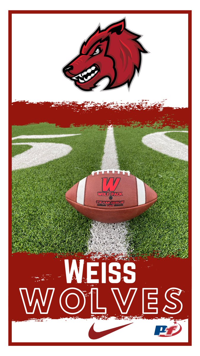 floresjosue's tweet photo. ‼️Just in time for tomorrow’s football scrimmage &amp; 
@weisshigh Senior sunrise event!!!

🚨Free @WeissFootball Wallpaper for that fresh look on your📱.

#WeissFootballWallpaper

🗣Please feel free to retweet and share!!! https://t.co/eQp16gxTUh