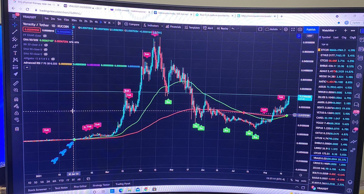 Nadeem6321's tweet photo. OH MY GOD,,, VRA DAILY GOLDEN CROSS JUST HAPPENED pay attention on this chart #VRA 🚀🔥@verasitytech @verasitytech @VRA1DOLLAR @abubakr485 @Malik_Farooq_01 @RAFAELA_RIGO_ @CoinbasePro @cz_binance @binance #MXC #Bitcoin VRA to the MOOOOON babyyyyy🔥🔥🔥🔥🚀🚀🚀🚀🚀 https://t.co/XnXLZSDK6I