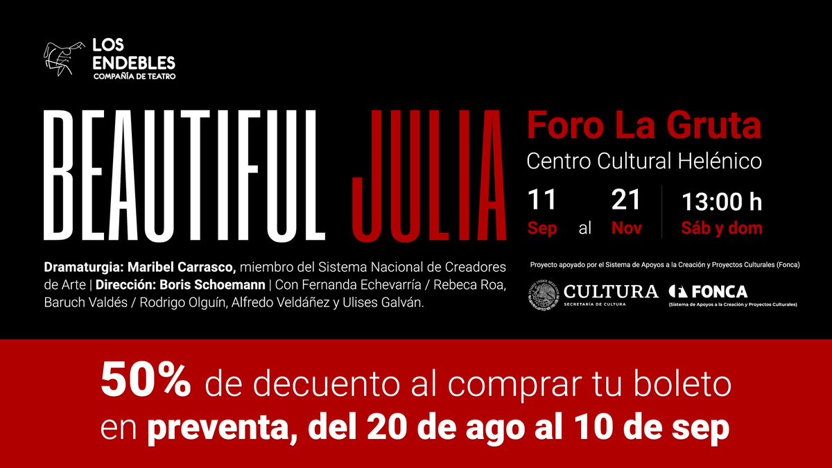 Cía. Los Endebles tweet media