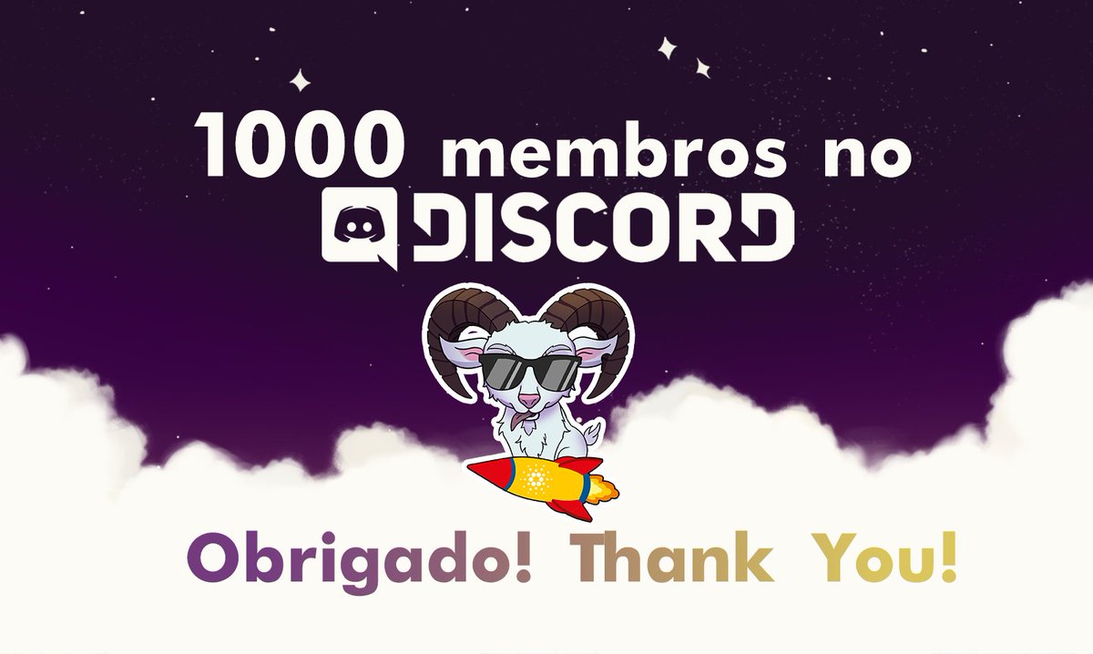 GoatsLi's tweet photo. Such a proud moment, reached 1k mark and still counting. Moving toward 2k..5k...10k. Thanks for all our members for your support.🤩
🐐🐐🐐
#lilgoats #Cardano #CardanoCommunity #Discord #nftcollectors $ADA https://t.co/XNz1m3OM7X