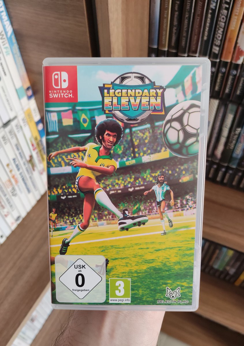 RenatoPedreira's tweet photo. Fã demais desse jogo, tem vários problemas técnicos sim, mas a paixão por jogo de futebol arcade é grande demais. E poxa, como não amar um jogo inspirado no futebol das décadas de 70, 80 e 90. #LegendaryEleven https://t.co/pR5FpF8WE5