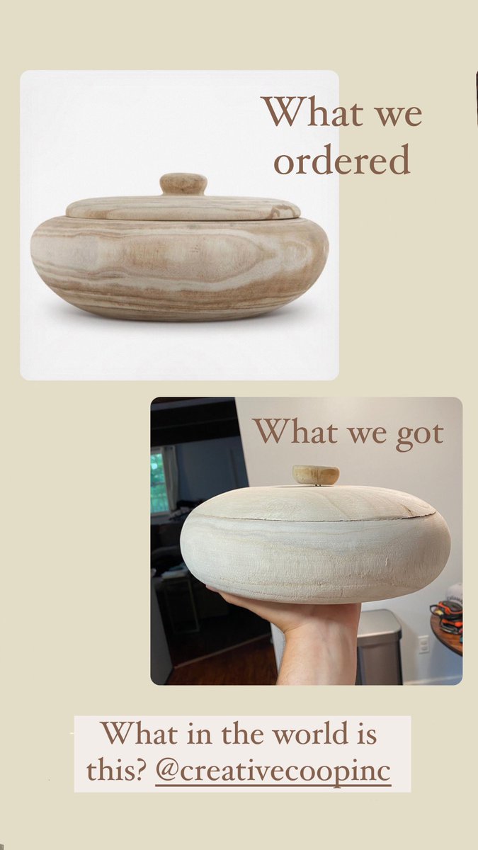 audge_markay's tweet photo. What we ordered vs. What we got https://t.co/Ousjre5OVc