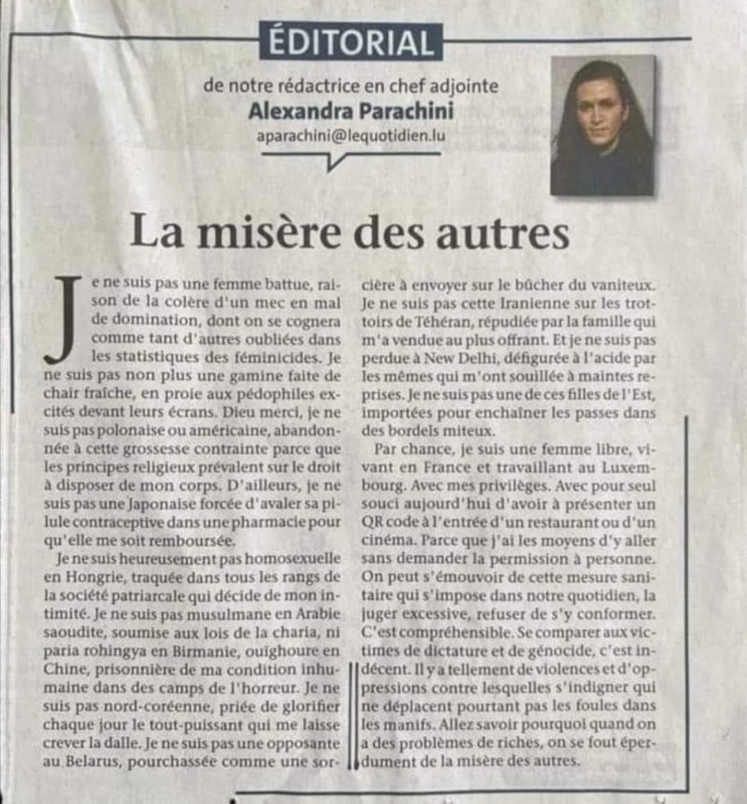 lolobababa's tweet photo. Très bien dit et bien écrit. https://t.co/kjmP5oTGAu