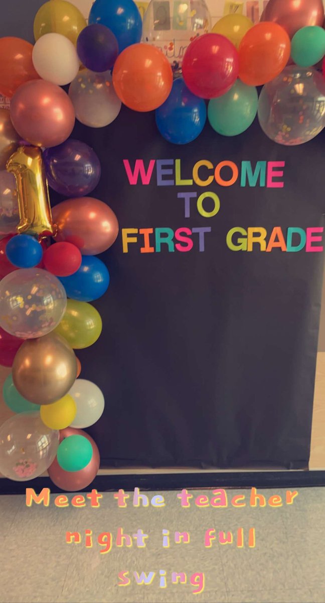 My first meet the teacher was a huge success! I could not have done it without this AMAZING first grade team! #growheresoarhere #teamfes #firstgrade #comalisd