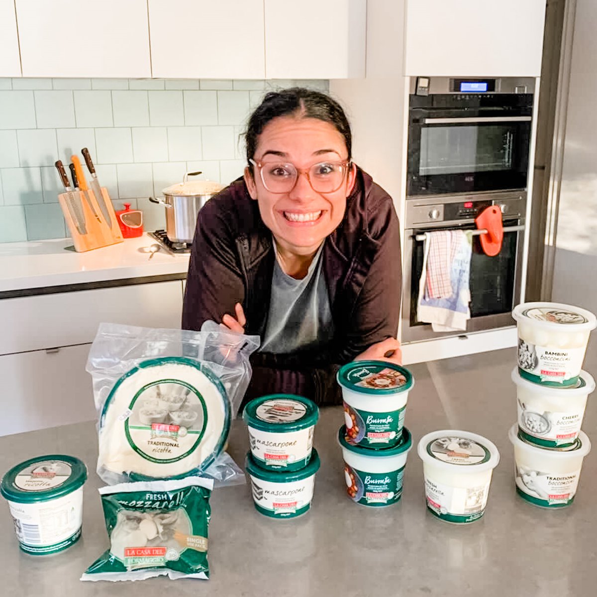 We were so thrilled to see the incredible Elise cooking with our mozzarella on MasterChef 2021. We loved following her journey inspired by her Sri Lankan and Italian heritage and of course her nonna. Thank you Elise for sharing this picture with us.