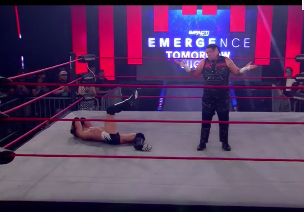 Sami Callihan siendo Sami Callihan en IMPACT Wrestling