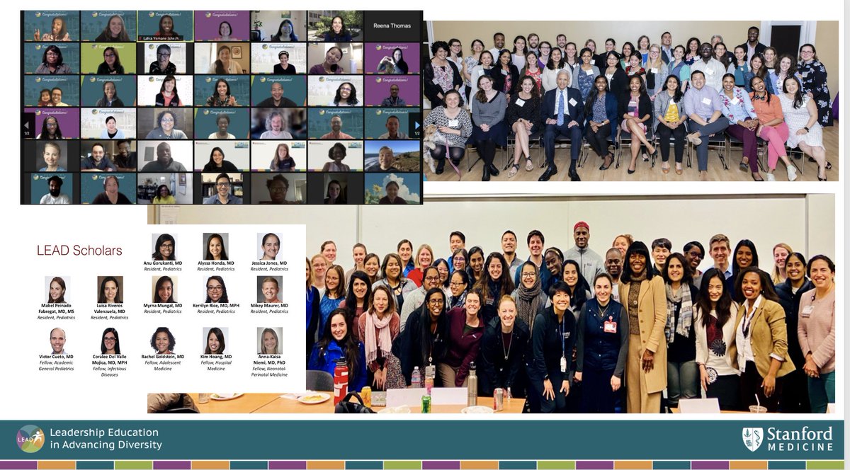Lahia Yemane, MD (@lahiayemanemd) on Twitter photo Heart full 💕 We launched the Fabulous Five (5th) cohort of <a href="/StanfordODME/">Stanford Office of Diversity In Medical Education</a> #LEADatStanfordMed tonight!! Our history:
1⃣ Pilot in Peds!
2⃣ Expand 6 departments
3⃣ Expand all GME
4⃣ Pivot to virtual 2/2 COVID
5⃣ ...we shall see!!
#RepresentationMatters Heart full 💕 We launched the Fabulous Five (5th) cohort of <a href="/StanfordODME/">Stanford Office of Diversity In Medical Education</a> #LEADatStanfordMed tonight!! Our history:
1⃣ Pilot in Peds!
2⃣ Expand 6 departments
3⃣ Expand all GME
4⃣ Pivot to virtual 2/2 COVID
5⃣ ...we shall see!!
#RepresentationMatters