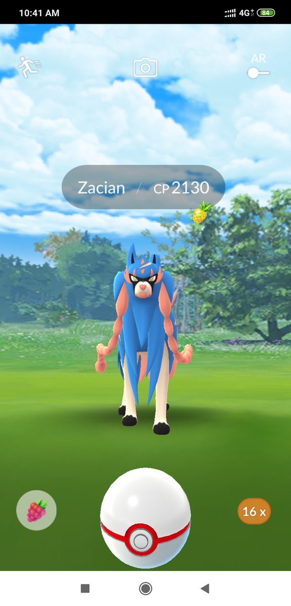 elfajry's tweet photo. Thanks @xxxmarucoxxx for the invite. My first Zacian from Galar Region 💪🏻🦁

#Zacian #Galar #UltraUnlock3 #PokemonGOraid #WorldWafuCrew #MuralkanIndonesua #OSKMITB2021 #InspirasiBerkontribusi https://t.co/6z9Q9KJFz1
