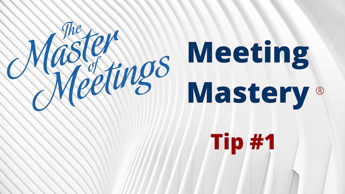 DavidJPrice's tweet photo. Meeting Mastery ® Tip #1

Don't have a meeting if there is nothing specific to decide or nothing to share that cannot be shared by email.

I know it's really basic but you'd be surprised how many meetings are held when they don't need to be. https://t.co/y2jml76f2f