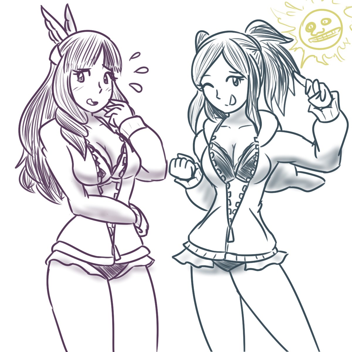 JDAlbum's tweet photo. fire emblem doodle dump #April #Day1 #Day10 #Day11 #FireEmblem #Awakening #FE13 #Sumia #Cynthia #Robin #FRobin #Tharja #swimjacket #swimsuit #Heroes #FEH #Eir #drip #jdarts #bean https://t.co/PNSsd9OybG