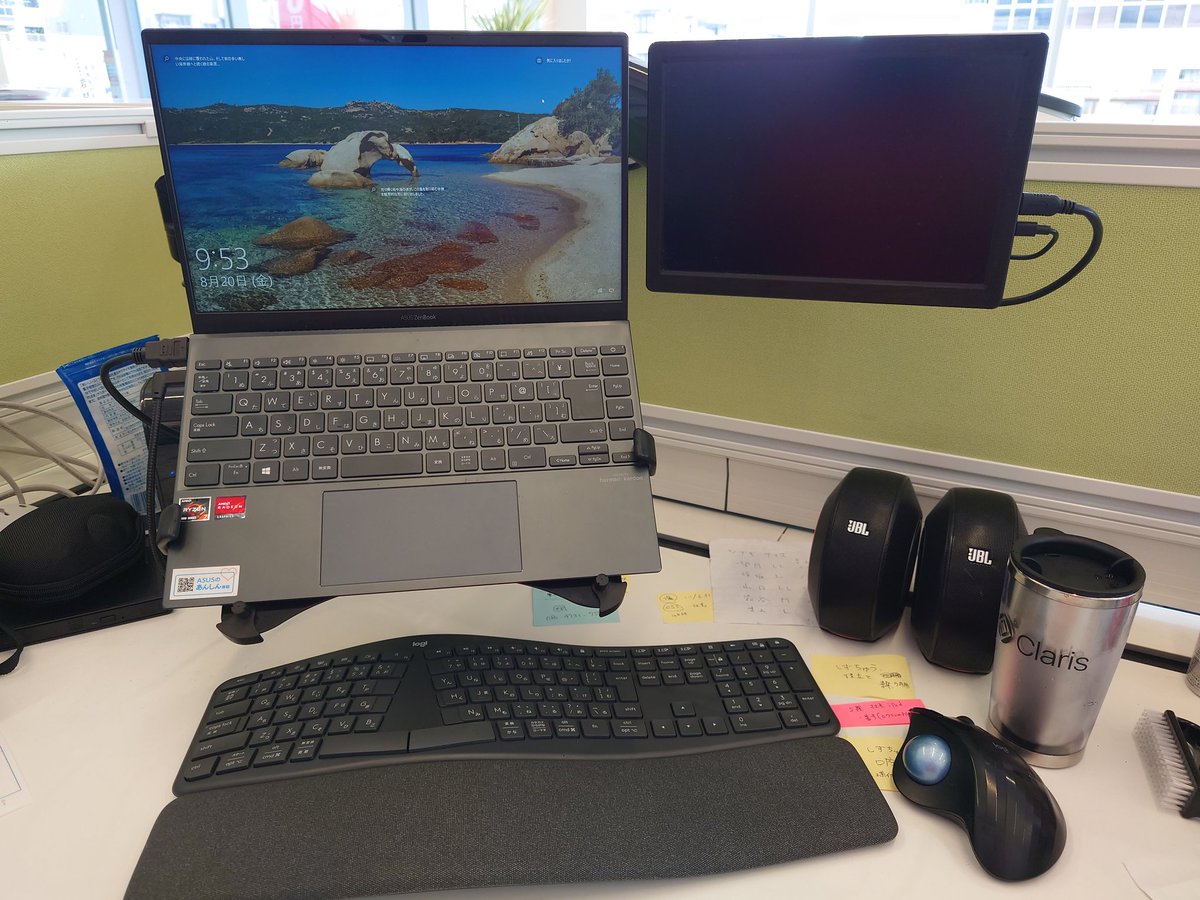 4neyama's tweet photo. ついカッとなって買ってしまった。後悔はしていない。
#logi
#k860
#ergo
ドシっとして打ち心地もいい感じです。
少し慣れが必要だが、エルゴ系はどれもそんな感じ。 https://t.co/7aTDaWrmGs