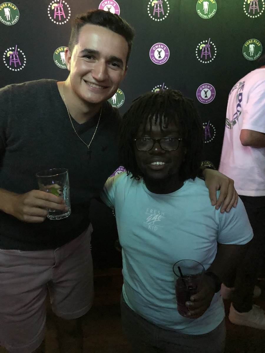 DYereance's tweet photo. These guys are some class acts. Worth every minute of the drive #TransfusionThursdays @OwensMixers @ForePlayPod https://t.co/pYiMzVmwNb