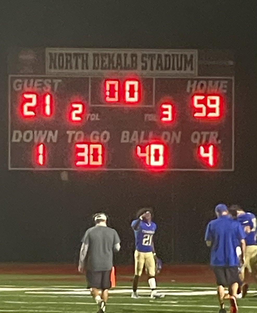 JayChampNews's tweet image. Chamblee kicked off its football season tonight with a 59-21 win over North Springs.

Several Bulldogs had multiple touchdowns, including defensive back Sydyk Ross scoring on interception and fumble returns.