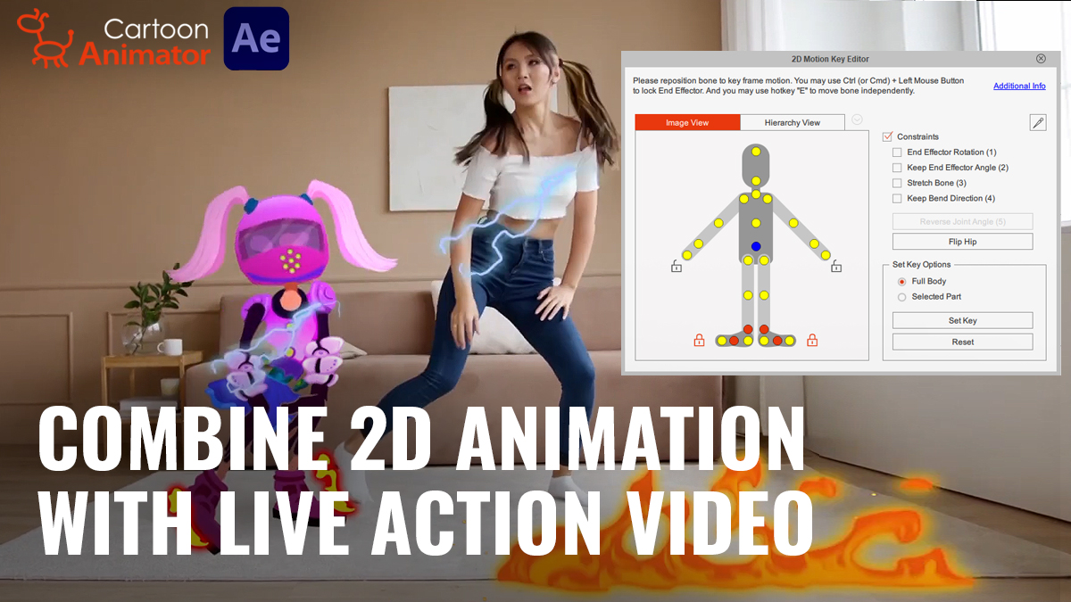 reallusion's tweet photo. Traditional animator Declan Walsh produces hand drawn animated effects for #CartoonAnimator and discusses how the new CTA4.5 update can combine #2DAnimation as MOVs with real time video footage.
Leanr more: https://t.co/bmRk2kHbIx
#Reallusion #CTA #DeclanWalsh #VideoCompositing https://t.co/UbEOPaXjQv