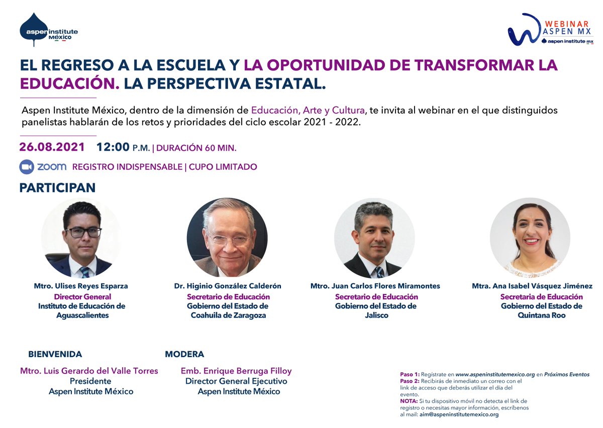 Aspen Institute México tweet media