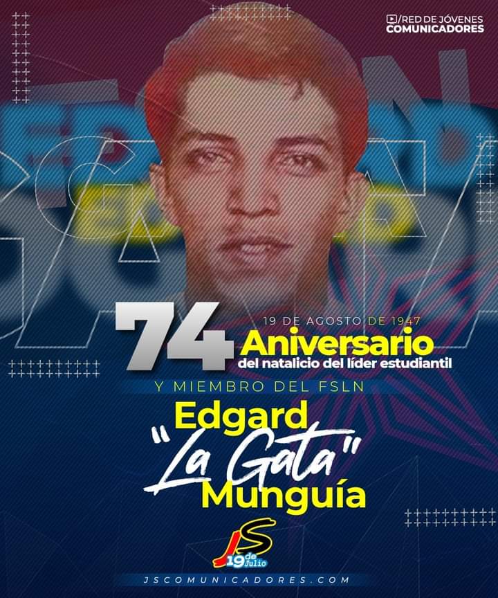 JH_D0S's tweet photo. 📡 || 74 años 💫 del natalicio de nuestro líder estudiantil y ejemplo de patriotismo Edgar Munguía ❤️🖤

#TodosLosTriunfosSonDelPueblo 
#UnPuebloQueVence 
#19Agosto https://t.co/sczzHDMnMC