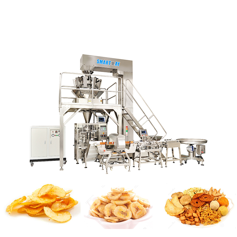 smart_weigh's tweet photo. The quality of snacks packing machine is enhanced due to the use of fine materials and advanced technology. #snackspackingmachine #bananachipspackingmachine https://t.co/Oo9tMrwbLE
