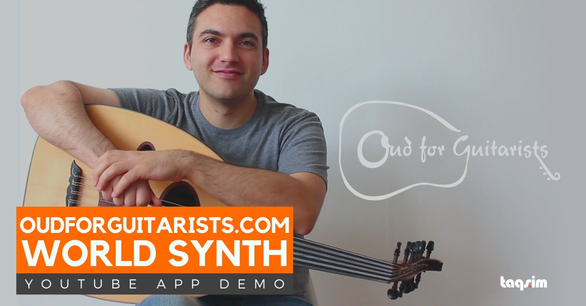 #oudforguitarists just demo’d our world synth app! Link to come ;) #oud #taqsim #worldsynthapp #synth #app #navid